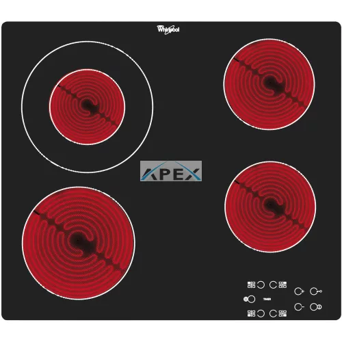 Whirlpool AKT 8130/NE beépíthető kerámialapos főzőlap
