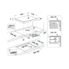 Whirlpool AKT 8090/NE beépíthető kerámialapos főzőlap
