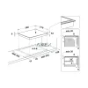 Whirlpool AKT 8130/LX beépíthető kerámialapos főzőlap