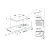 Whirlpool AKT 8190/BA beépíthető kerámialapos főzőlap