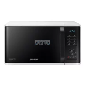   Samsung MG23K3515AW/EO Szabadonálló grill mikrohullámú sütő Browning Plus funkcióval 23 L, fehér