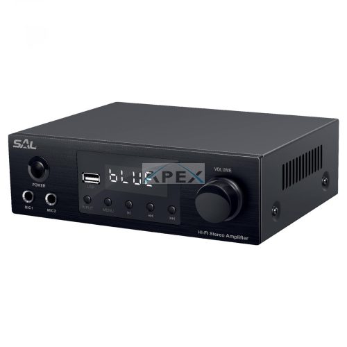 SAL BTA 250 - Multimédia erősítő, 2x50W, BT-FM-USB-OPTI-KOAX