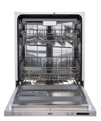 EVIDO AQUAPRO 60I teljesen integrált mosogatógép, 60 cm, 14 teríték, 6 program, D energiaosztály