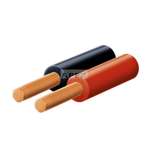 USE BLISZTER KL 1,5-10X - Hangszóróvezeték, piros-fekete, 2x1,5mm, 10m