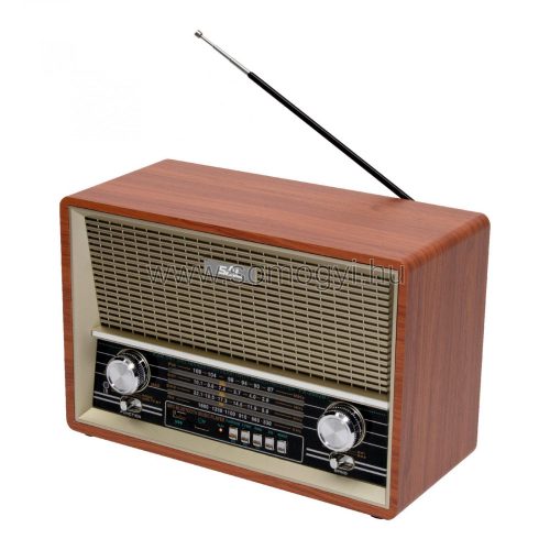 SAL RRT 4B - Retro asztali rádió, MP3-BT, 4 sávos