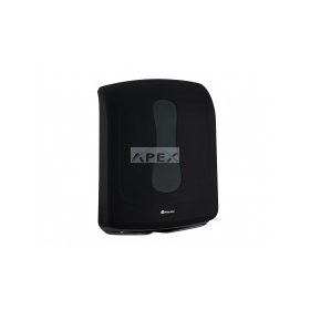   MERIDA AMADEUS Hajtogatott kéztörlő adagoló, keskeny, ABS műanyag, SILKY BLACK