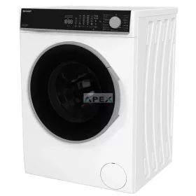   SHARP ES-NFL914AWNA-EE Elöltöltős mosógép inverter motorral (9 kg, 1400 ford.), Fehér