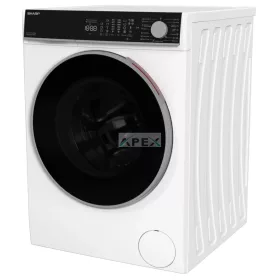   SHARP ES-NFL214CWDA-EE Elöltöltős mosógép inverter motorral (12kg, 1400 ford.) fehér