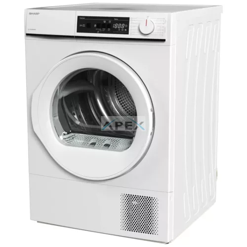 SHARP KD-NHA7S6GWE-EE Hőszivattyús szárítógép 7 kg, Fehér