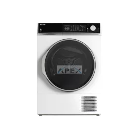 SHARP KD-NHL8S7GWD-EE szárítógép, hőszivattyús, 8 kg