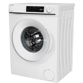   SHARP ES-NFA814BWNNA-EE elöltöltős mosógép inverter motorral (8kg, 1400 fordulat)