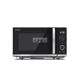   SHARP YC-QS204AEB 20L, forgótányér nélküli, síkágyas mikrohullámú sütő