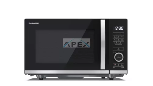 SHARP YC-QS204AEB 20L, forgótányér nélküli, síkágyas mikrohullámú sütő