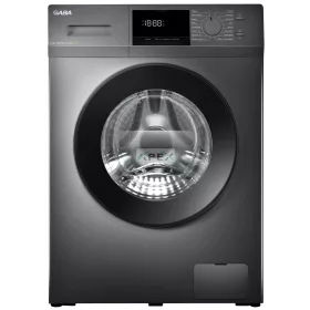 GABA GTW-814DS elöltöltős mosógép, szürke, 8 kg