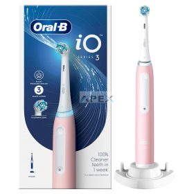 Oral-B iO3 elektromos fogkefe Blush Pink