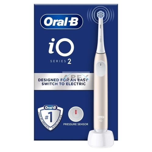 Oral-B iO2 elektromos fogkefe Calm Pink, világos rózsaszín