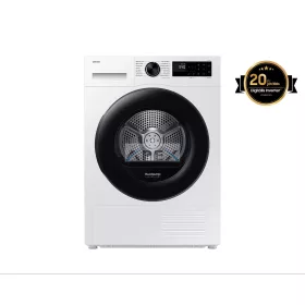   Samsung DV90DG52A0AELE Szárítógép hőszivattyús technológiával 9 kg, Fehér