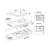 Whirlpool AKT 8090/NE beépíthető kerámialapos főzőlap