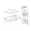 Whirlpool AKT 8601 IX beépíthető kerámialapos főzőlap