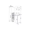 Whirlpool ARG 86122 Beépített hűtőszekrény