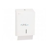 STELLA rozsdamentes papírtörölköző adagolók