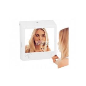   MERIDA COMBO SLIM WHITE, 3 az 1-ben: Hajtogatott kéztörlő adagoló+infrás habszappan adagoló+tükör