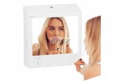 MERIDA COMBO SLIM WHITE, 3 az 1-ben: Hajtogatott kéztörlő adagoló+infrás habszappan adagoló+tükör