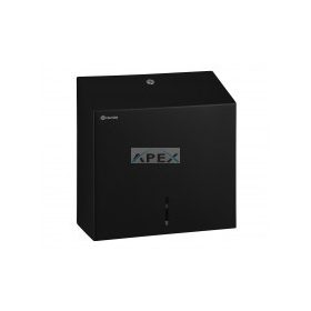   MERIDA STELLA BLACK, Hajtogatott kéztörlő adagoló maxi, rozsdamentes