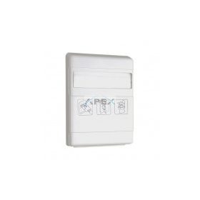   Merida Toalett ülőke higiéniai papíralátét adagoló, fehér, műanyag