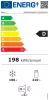BEKO B5RCNA365HW kombinált hűtőszekrény