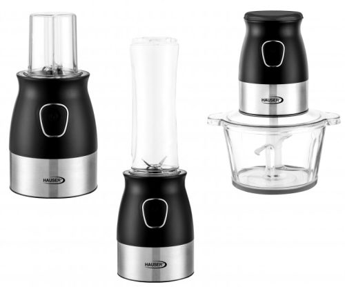 HAUSER BC-326B aprító 3:1 (turmix, daráló és aprító funkció) - 3 ÉV GARANCIA