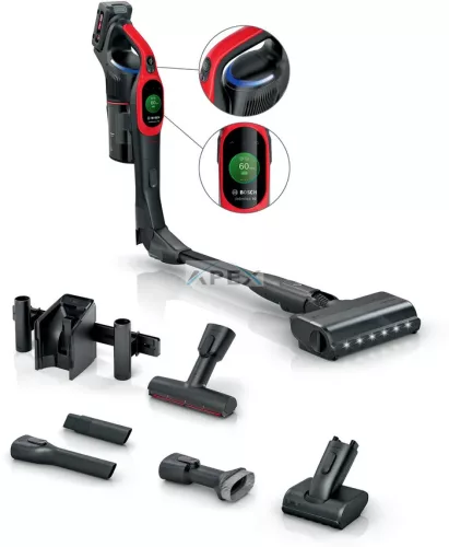 BOSCH BCS1041PET Vezeték nélküli porszívó, Unlimited 10 ProAnimal, Vörös