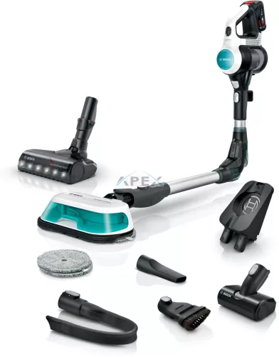 BOSCH BCS71HYG3 Akkumulátoros porszívó, Unlimited 7, ProHygienic Aqua Fehér
