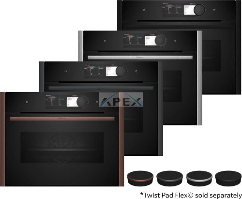 NEFF C29FY5CY0 N 90 Beépíthető kompakt gőzsütő, 60 x 45 cm, Flex Design