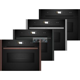   NEFF C29MS3AY0 N 90, Beépíthető kompakt sütő mikrohullám funkcióval, 60 x 45 cm, Flex Design