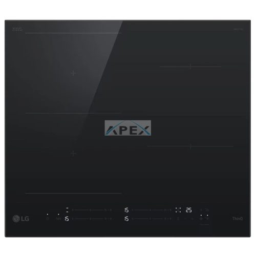 LG CBIZ2435B Beépíthető indukciós főzőlap, Boost funkció, Flex mód