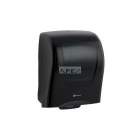   MERIDA ONE rolnis kéztörlő adagoló,  mechanikus, ABS műanyag, MAXI rollhoz, FEKETE