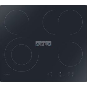 CANDY CEH6DXECTT/1 beépíthető üvegkerámia főzőlap