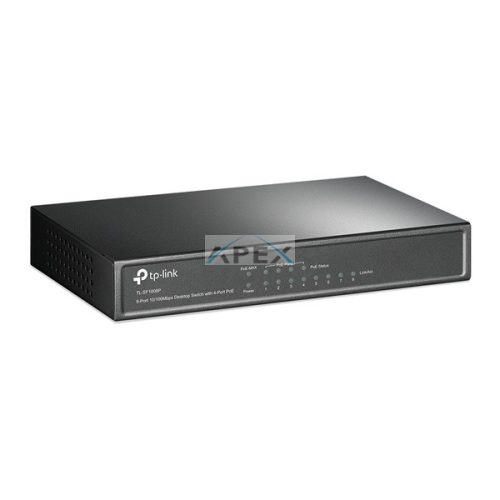 TP-LINK Switch 8x100Mbps (4xPOE), TL-SF1008P