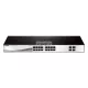 D-LINK Switch 16x1000Mbps + 4xGigabit kombó SFP Menedzselhető Rackes, DGS-1210-20/E