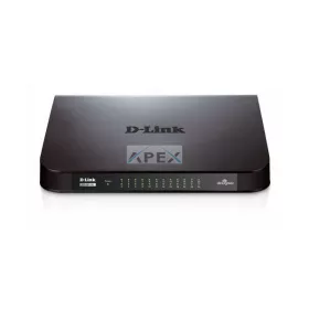  D-LINK Switch 24x1000Mbps Fémházas Asztali, Rackes, GO-SW-24G/E