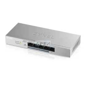   ZYXEL Switch 5x1000Mbps (4xPOE+), Fémházas Asztali, GS1200-5HPV2-EU0101F