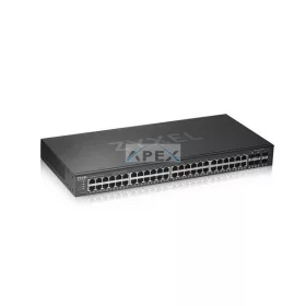   ZYXEL Switch 44x1000Mbps + 4xGigabit kombó SFP+ 2xGigabit SFP, Fémházas Menedzselhető (48GbE port), GS1920-48V2-EU0101F