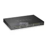 ZYXEL Switch 44x1000Mbps (44xPOE) + 4xGigabit kombó SFP+ 2xGigabit SFP, Fémházas Menedzselhető (48GbE POE port), GS1920-