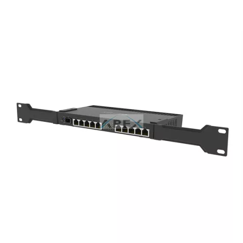 MIKROTIK Vezetékes Router 10x1000Mbps + 1xSFP+, Beltéri, RB4011IGS+RM