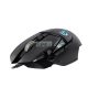 LOGITECH Egér - G502 Lightsync RGB Vezetékes Gaming, Fekete