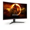 AOC Ívelt Gaming 240Hz VA monitor 31.5" C32G2ZE/BK, 1920x1080, 16:9, 300cd/m2, 1ms, 2xHDMI/DisplayPort