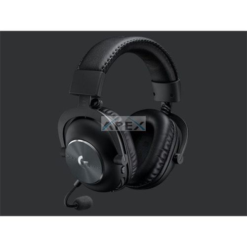 LOGITECH Fejhallgató 2.0 - PRO X DTS Gaming Vezeték Nélküli Mikrofonos, Fekete