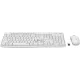 LOGITECH Billentyűzet + egér - MK295 Silent Vezeték Nélküli Combo Piszkosfehér, HUN