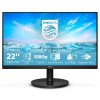 PHILIPS VA monitor 21.5" 221V8A, 1920x1080, 16:9, 250cd/m2, 4ms, VGA/HDMI, hangszóró